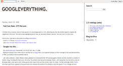 Desktop Screenshot of googleverything.blogspot.com