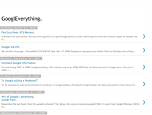 Tablet Screenshot of googleverything.blogspot.com