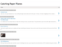 Tablet Screenshot of catchingpaperplanes.blogspot.com