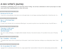 Tablet Screenshot of anewwritersjourney.blogspot.com
