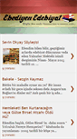 Mobile Screenshot of ebediyenedebiyat.blogspot.com
