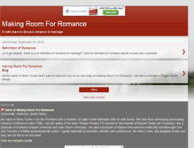 Tablet Screenshot of makingroomforromance.blogspot.com