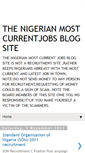 Mobile Screenshot of nigerianmostcurrentjobs.blogspot.com