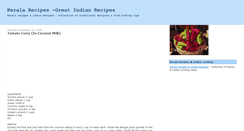 Desktop Screenshot of kerala-recipes.blogspot.com