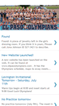 Mobile Screenshot of elpaso-olympians.blogspot.com