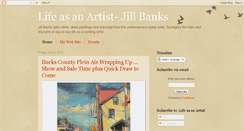 Desktop Screenshot of jillbanks.blogspot.com