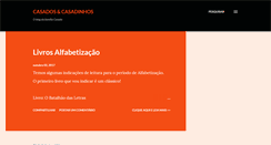 Desktop Screenshot of casadosecasadinhos.blogspot.com