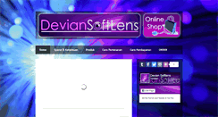 Desktop Screenshot of deviansoftlens.blogspot.com