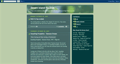 Desktop Screenshot of desertislandrecords.blogspot.com