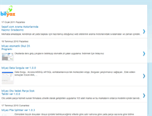 Tablet Screenshot of bilyazsoftware.blogspot.com