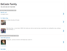Tablet Screenshot of decostefamily.blogspot.com