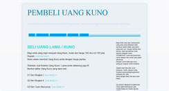 Desktop Screenshot of pembeli-uangkuno.blogspot.com