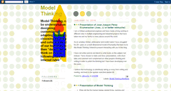 Desktop Screenshot of modelthinking.blogspot.com