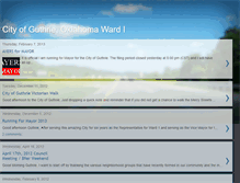 Tablet Screenshot of cityofguthrieward1.blogspot.com