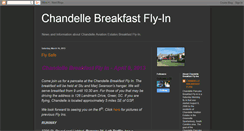 Desktop Screenshot of chandellebreakfastflyin.blogspot.com