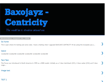 Tablet Screenshot of baxojayz-testing.blogspot.com