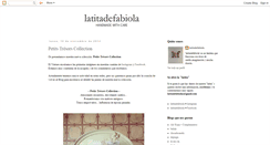 Desktop Screenshot of latitadefabiola.blogspot.com