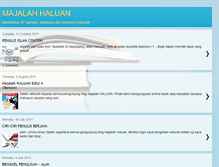 Tablet Screenshot of majalah-haluan.blogspot.com