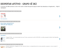 Tablet Screenshot of despertarafetivo.blogspot.com