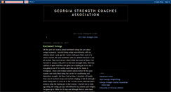 Desktop Screenshot of georgiastrength.blogspot.com