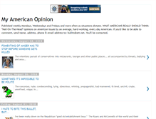 Tablet Screenshot of myamericanopinion.blogspot.com