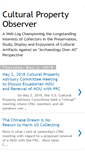 Mobile Screenshot of culturalpropertyobserver.blogspot.com