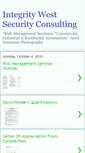 Mobile Screenshot of intregritywestsecurity.blogspot.com