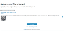 Tablet Screenshot of muhammednurularabi.blogspot.com