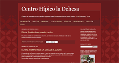 Desktop Screenshot of centrohipicoladehesa.blogspot.com