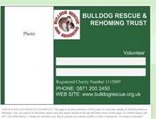 Tablet Screenshot of bulldogrescuevolunteers.blogspot.com