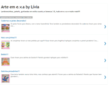 Tablet Screenshot of liviaarteemeva.blogspot.com