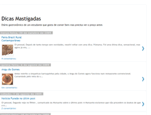 Tablet Screenshot of dicasmastigadas.blogspot.com