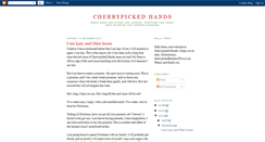 Desktop Screenshot of cherrypickedhands.blogspot.com