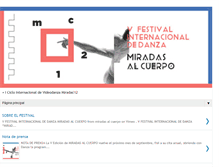 Tablet Screenshot of miradasalcuerpo.blogspot.com