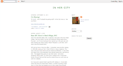 Desktop Screenshot of inhercity.blogspot.com