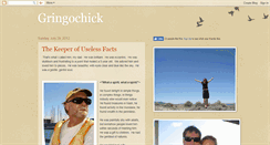 Desktop Screenshot of gringochick.blogspot.com