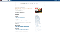 Desktop Screenshot of festivalcasarao.blogspot.com