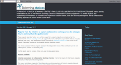 Desktop Screenshot of collaborativefuturesprogramme.blogspot.com