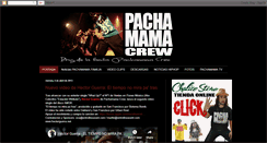 Desktop Screenshot of pachamamacrew.blogspot.com