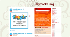 Desktop Screenshot of playmonk.blogspot.com