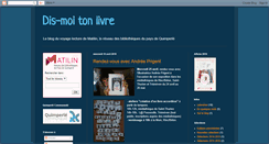 Desktop Screenshot of dismoitonlivre.blogspot.com