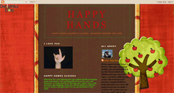 Desktop Screenshot of happyhandscc.blogspot.com