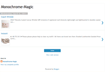 Tablet Screenshot of monochrome-magic.blogspot.com