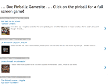 Tablet Screenshot of docpinballz.blogspot.com