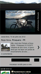 Mobile Screenshot of cicloturismobaixada.blogspot.com