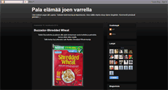 Desktop Screenshot of palaelamaajoenvarrella.blogspot.com