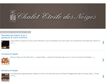 Tablet Screenshot of chaletetoiledesneiges.blogspot.com