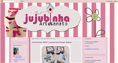Desktop Screenshot of jujubinhaartesanato.blogspot.com