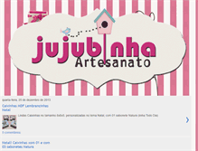 Tablet Screenshot of jujubinhaartesanato.blogspot.com