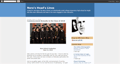 Desktop Screenshot of noraheadlines.blogspot.com